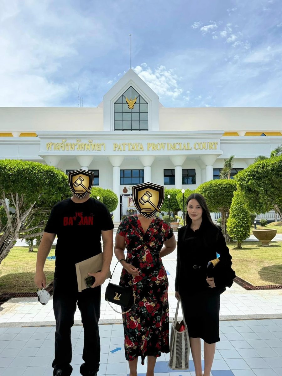 Probity Law Firm lawyers attending court in Thailand